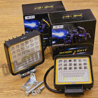 СВІТОДІОДНА LED ФАРА РОБОЧА 126W АНГЕЛЬСЬКЕ ОКО 42MM