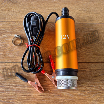 Насос для солярки занурювальний 12V d50мм.з фільтром