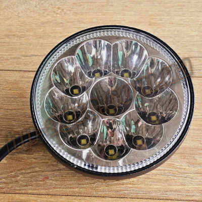 Светодиодная рабочая фара свет для противотуманных фар автомобиля, Фара LED круглая - прожектор 40 Вт
