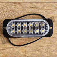 Габарит LED желтый 12-24Вт 12 Led 
