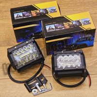 СВЕТОДИОДНАЯ LED ФАРА 60ВТ (СВЕТОДИОДЫ 3W X20ШТ)