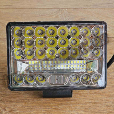 Фара LED прямоугольная 144W 6000K (48 диодов)