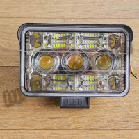 Фара LED 124 Вт 27лед прямоугольная