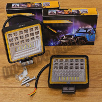 СВІТОДІОДНА LED ФАРА РОБОЧА 126W АНГЕЛЬСЬКЕ ОКО 25MM